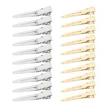 10/20 件装专业女士沙龙定型发不弯曲发夹卷发夹化妆无折痕发夹美发造型工具