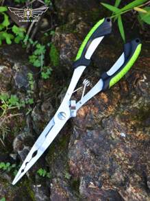 1pc ALMIGHTY EAGLE Outdoor Fishing Tools Multipurpose Multifunctional Straight Mouth Fishing Pliers Bait Pliers Bait Pliers Rust-Resistant Fish Line Cutter Portable Fishing Pliers Corrosion-Resistant - Multicolor - View 16