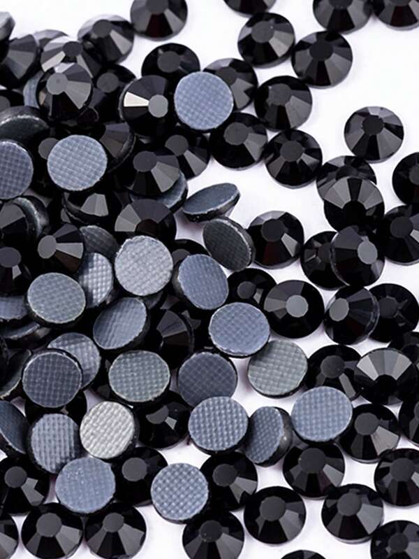 worthofirst 100-1440 قطعة/عبوة كريستال أسود ساخن التطبيق لزخرفة الملابس والأحذية والقبعات والأوشحة عن طريق الكي