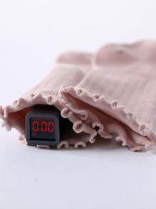 5 Pairs Baby Socks, Knee-High Cotton Blend Thin Socks For Infants, Spring/Summer And Autumn/Winter