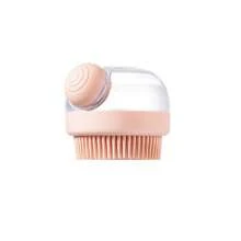 Multi-Functional Shower Brush - Press-To-Dispense Body & Pet Massager With Japanese Foam Tech, Ergonomic Bathing Tool For Hair & Skin Care