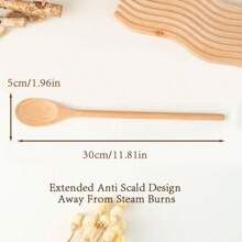 Muỗng gỗ khắc theo yêu cầu - Đồ dùng nhà bếp cá nhân hóa cho đám cưới, kỷ niệm, quà tặng sinh nhật, Ngày của mẹ, quà tặng nấu ăn, quà tặng cho mẹ, tiệc cô dâu, tân gia - Nhiều màu - Xem 3