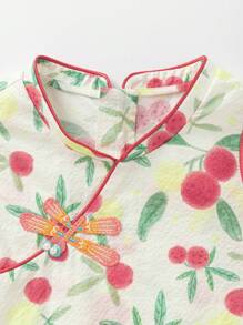 Balabala Balabala Mädchen traditionelles Prinzessinnenkleid, elegantes Sommeroutfit