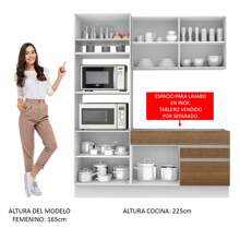 MADESA Baker's Racks - Weiß und Braun - Übersicht 6