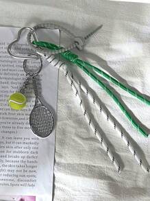 韩国Ins小众吊坠卡通登山绳钥匙扣包包挂件羽毛球&高尔夫球包配件绳挂件手机挂绳网球挂件小众简约风格包包挂件汽车钥匙扣书包背包高颜值装饰鲜艳撞色钥匙扣，棒球包挂件，情侣款挂绳，登山绳装饰 - 彩色 - 查看 6