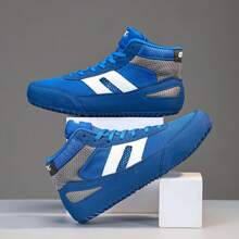 2024 Professional Boxing Shoes New Version, Quality Comfortable Anti-Slip Breathable Ankle Support Textured