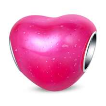 1 pieza Compañero permanente del amor, romántico rosa corazón de rosa de amor, lazo de amor, broche fijo, ramo de amor, gato y flor, cuentas de flor, colgante adecuado para pulsera de serpiente, collar, llavero, cuentas plateadas adecuadas para hacer joyería DIY, regalo de aniversario, Navidad, para chicas, pareja, regalo del Día de San Valentín