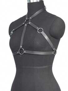 1pc Women's Corset Belt Leather Gothic Waist Cincher For Festival Costume Party