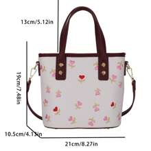 New Fashion Women Handbag Bucket Shape Shoulder Bag Crossbody Bag Texture
