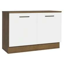 MADESA Baker's Racks - Brown and White - View 1
