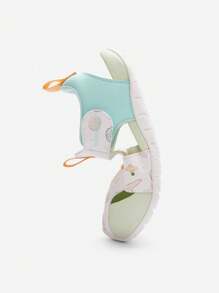 Balabala Boys' & Girls' Non-Slip Sport Sandals, Breathable - 白綠色調 - 查看 6