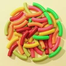 50 件简约彩色弯管珠，DIY 珠宝配件，适用于项链、耳环、手链 - 彎管珠 - 查看 7