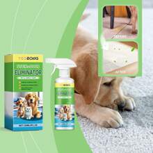 污渍和异味消除剂：用于猫和狗的宠物污渍去除剂，有效清除宠物污渍、食物油脂、宠物粘液和唾液。