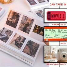 1 本 3 英寸相册、明信片、电影票、卡片记忆相册、情人节、圣诞节、新年礼品相册，3 格带扣 84 个卡槽（含贴纸） - 查看 4