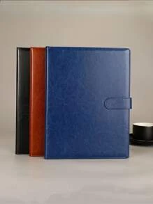 Professional Padfolio With Clipboard, Faux Leather Portfolio Folder Binder, Legal Pad Holder For A4 Letter Notepad, Interview Resume, Writing Pad, Ideal Organizer For Business Office Conference,Back To School,School Supplies