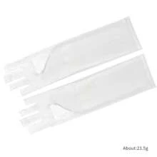 QPRETTY DU 2 A Set Of Nail Gloves UV, Black, Sun And Radiation Protection, Black Hand Cover To Protect Dew Finger Light To Do Nails