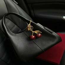 1st Cherry Sleutelhanger, Modieuze Elegante Autosleutelhouder Tas Hanger