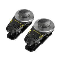 Silver Electroplated CD Texture Anti-Slip Mechanical Game Assist Button Joystick For Mobile Games, Wired Physical Mechanical Button Clip, No Battery Required