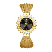 YaLaLuSi A Bohemian Style Women's Quartz Watch Sun Shaped Dial Rhinestone Embellished Bezel Mixed Scale Unique Butterfly Strap Design IP Plating Wear-Resistant Suitable For Work, School, Outings, Traveling, Sending Loved Ones, Family Members, Girlfriends, First Choice For Gifts.