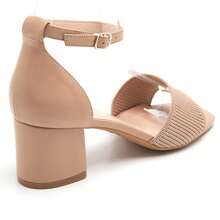 Summer Fashion Versatile Minimalist High Heel Sandals - Khaki - View 4