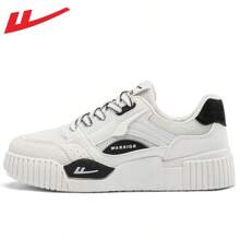 WARRIOR 1 Pair Women Casual Breathable Mesh Panel Flat Sneakers, Low-Top Outdoor Walking Shoes - Beige - View 2