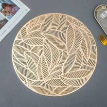 1/4/6/8/12 件空心铝箔 PVC 餐垫、PVC 餐桌垫 - 防滑耐热家居厨房装饰桌垫派对装饰餐具垫 - 彩色 - 查看 22