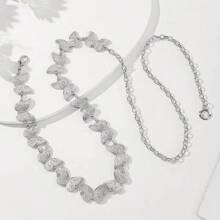 Adjustable Metallic Embossed Butterfly Waist Chain, Women's Cute Zinc Alloy Boho Waist Belt, Suitable For Daily Wear, Parties, Dates, Spring/Summer/Autumn/Winter Fall, Autumn, Halloween - Butterfly - View 7