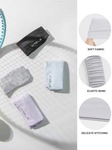 WRELS 1 件宽设计高弹性简约纯色运动头带，骑行跑步健身发带男女通用