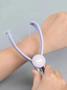 1 Peça Removedor de Pelos Faciais, Ferramenta de Depilação a Mola para Bochechas, Sobrancelhas e Queixo, Ferramenta de Beleza DIY Portátil para Mulheres, Não Impermeável, Baixa Alergenicidade, para Uso Facial, Produtos e Acessórios para Cabelo para Barbearia, Salão de Beleza, Essenciais de Viagem