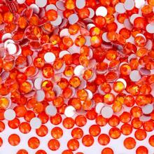 Cristales de ópalo de la serie cristalina - Gemas con piedras de imitación de 2-6.5 mm (0.0787-0.256") para pegar en ropa, decoración del hogar, arte de uñas, regalos de boda, aniversario y manualidades - 1440/288 piezas (Azul zafiro/Verde esmeralda/Amarillo ocaso/Magenta/Rosa intenso)