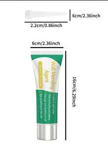 1pc White Water-Based Odorless Wall Putty, Home Wall Repair Filler, Graffiti Repair, Grouting Material - one-size - View 4