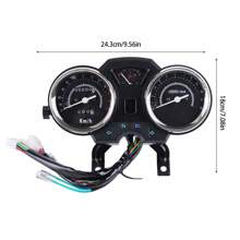 Velocimetro Tablero Italika Rc 200 2019-2022 F04010192 - Negro - Ver 8