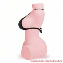 Torso Sex Doll, Male Sex Toy With Big Boobs And Ultra Soft Ass, Sexy Realistic 3D Textured Vaginal And Anal Tunnel Sex Dolls For Men, Male Masturbator Portable Sex Toy For Men(The Product Does Not Include Clothing)