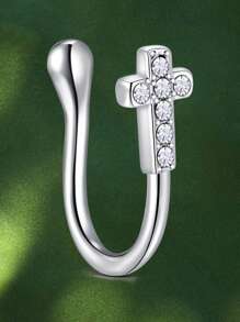 CIZME Fake Nose Ring Multi-Style Nose Rings Butterfly Heart Star Flower CZ African Nose Cuffs Golden/Silvery Golden Faux Septum Nose Rings Clip On Nose Jewelry For Woman Non Pierced Jewelry - Fake Nose Ring - View 37