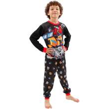 TRANSFORMERS Pyjamas | Bumblebee And Megatron Boys' Pyjama Set | Kids' PJs - Black - View 2