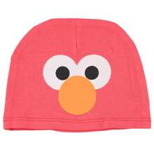 Happy Threads Sesame Street Elmo Baby Gift Set, Baby Clothes Set 3-Piece Bodysuit Beanie Hat Socks