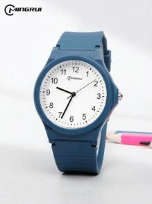 Montre à quartz de mode classique, résistante à l'eau 3ATM, résistante aux chocs et aux chutes, convient aux étudiants, cadeau pour enfants, décoration de campus