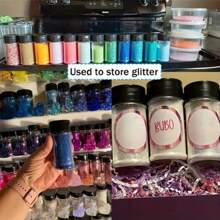 6/12pcs Pack, Storage Containers, 3.5OZ Leak-Proof Spice Jars With Black Screw Caps, Portable Transparent Spice Sealed Cans For Spices, Powder, Chili And Salt