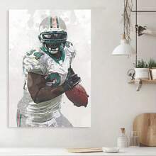 Framed RickyWilliams  Canvas Poster - Perfect For Sports Fans, Bedroom & Office Decor,  Perfect For Room Decor