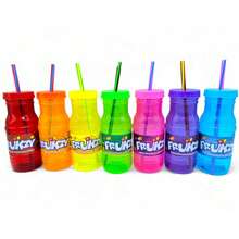 Vaso Para Fiesta Figura Frutsee 10 pz - Multicolor - Ver 2