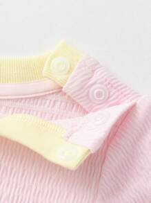 Balabala Áo thun cotton dễ thương cho bé gái, thoáng khí và đáng yêu. - trắng đỏ - Xem 8