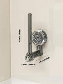 1pc Suction Cup Kitchen Towel Holder, For Home Use, No Drilling Required, Maximizes Countertop Space