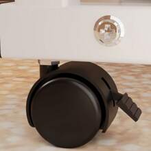 Overbed Table With Lockable Wheels & Liftable Top, Movable Foldable Bed Table Adjustable Height, Bedside Desk For Working Reading Eating Bedroom Sofa - 白色 - 查看 6