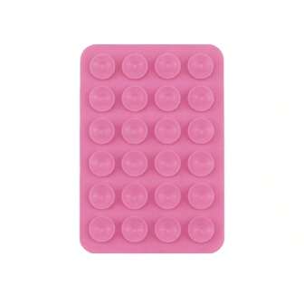 24 个单面硅胶粘吸盘，简约吸盘贴纸防滑手机壳便携式手机支架（适用于玻璃、瓷砖等光滑表面，使用前清洁产品表面以延长使用时间）