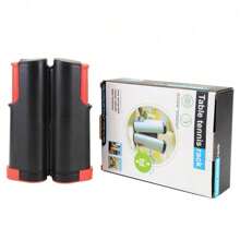 1 pieza de red de ping pong portátil, malla de red de tenis de mesa de borde recto talla grande gruesa y retráctil - Multicolor - Ver 9