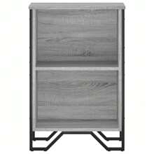 vidaXL Libreria Grigio Sonoma 50x31x74,5 cm in Legno Multistrato