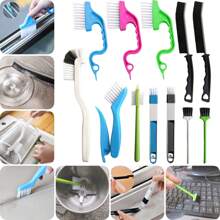 12pcs Small Cleaning Brushes, Crevice Cleaning Brushes For Window Tracks/Bathroom/Toilet Corners/Kitchen/Faucets/Sink/Keyboard
