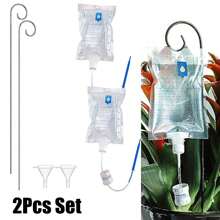 1pc/2pcs/4pcs Auto Plant Watering System, Indoor Plant Self Watering Device, Suitable For Travel, Gardening, Flower & Plant Cultivation - Multicolor - View 12