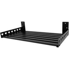 Microwave Oven Rack, 23.62"X13.78" Shelf For Microwave Wall Mount, Wall-Mounted Electric Oven Holder Shelf Kitchen Wall Pot Pan Rack Weight Bearing 110 Lbs For Electric Oven Microwave - Black - View 3