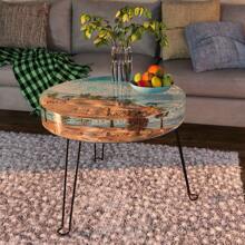 Molde de resina para mesa de río grande, 2 tamaños: 14 pulgadas y 20 pulgadas, mesa redonda, bandeja, molde de silicona de resina epoxi para encimera, manualidad DIY para adultos - Molde de resina de mesa de río - Ver 10